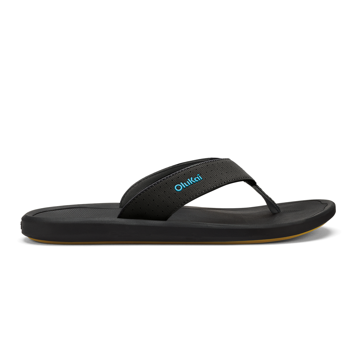 Ki‘i Men’s Water Ready Beach Sandals - Lava Rock / Bold Blue