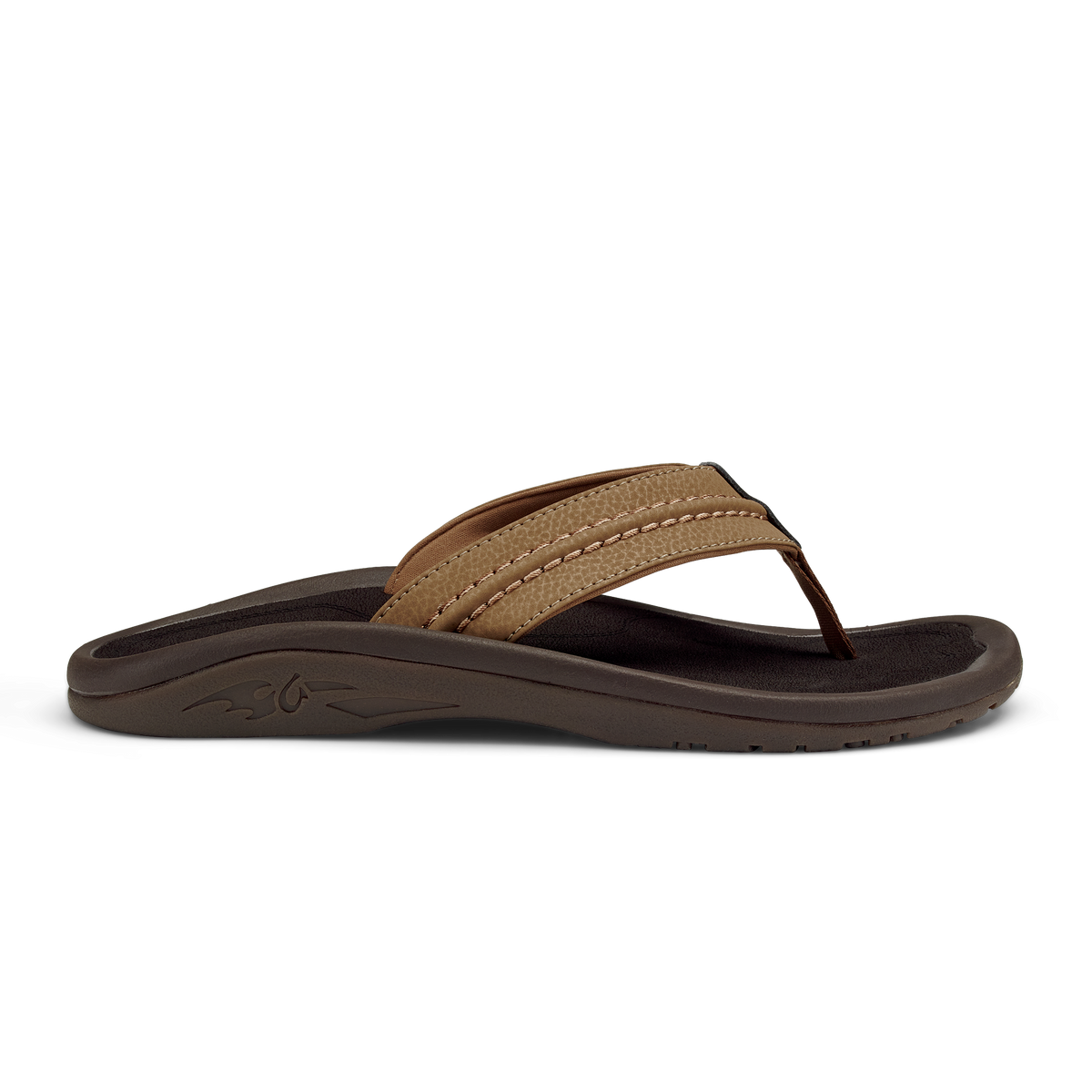 OluKai Hokua - Tan | Men's Beach Sandals