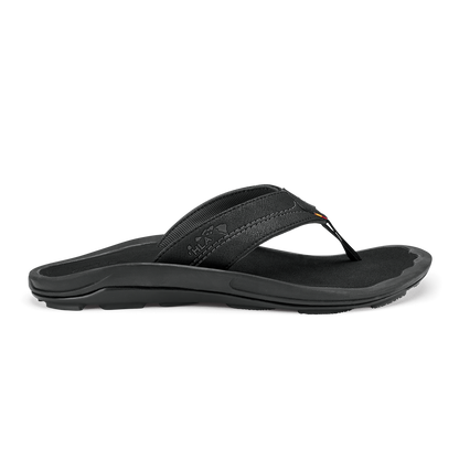 Kīpī Men’s Comfortable Beach Sandals - Black