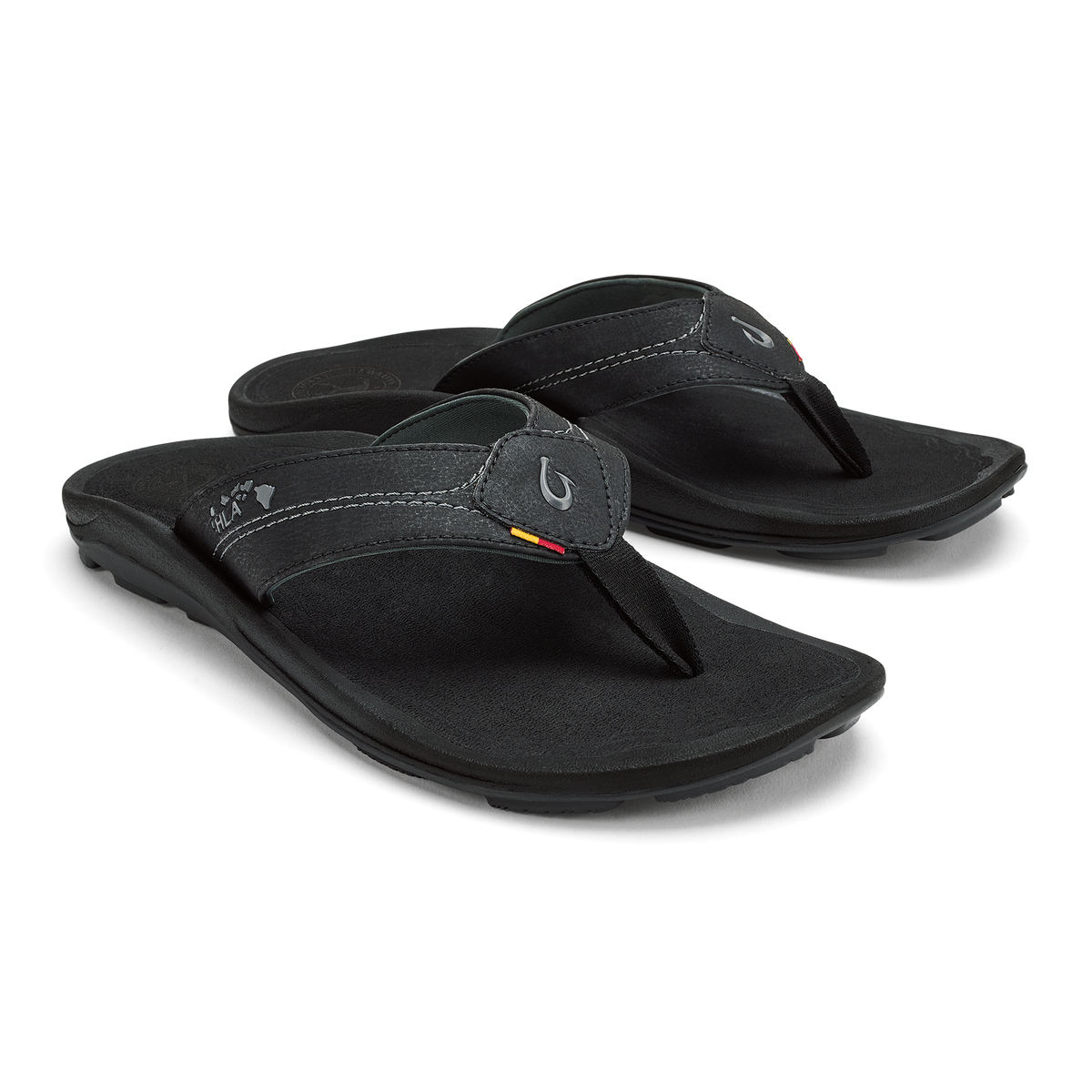 Kīpī Men’s Comfortable Beach Sandals - Black