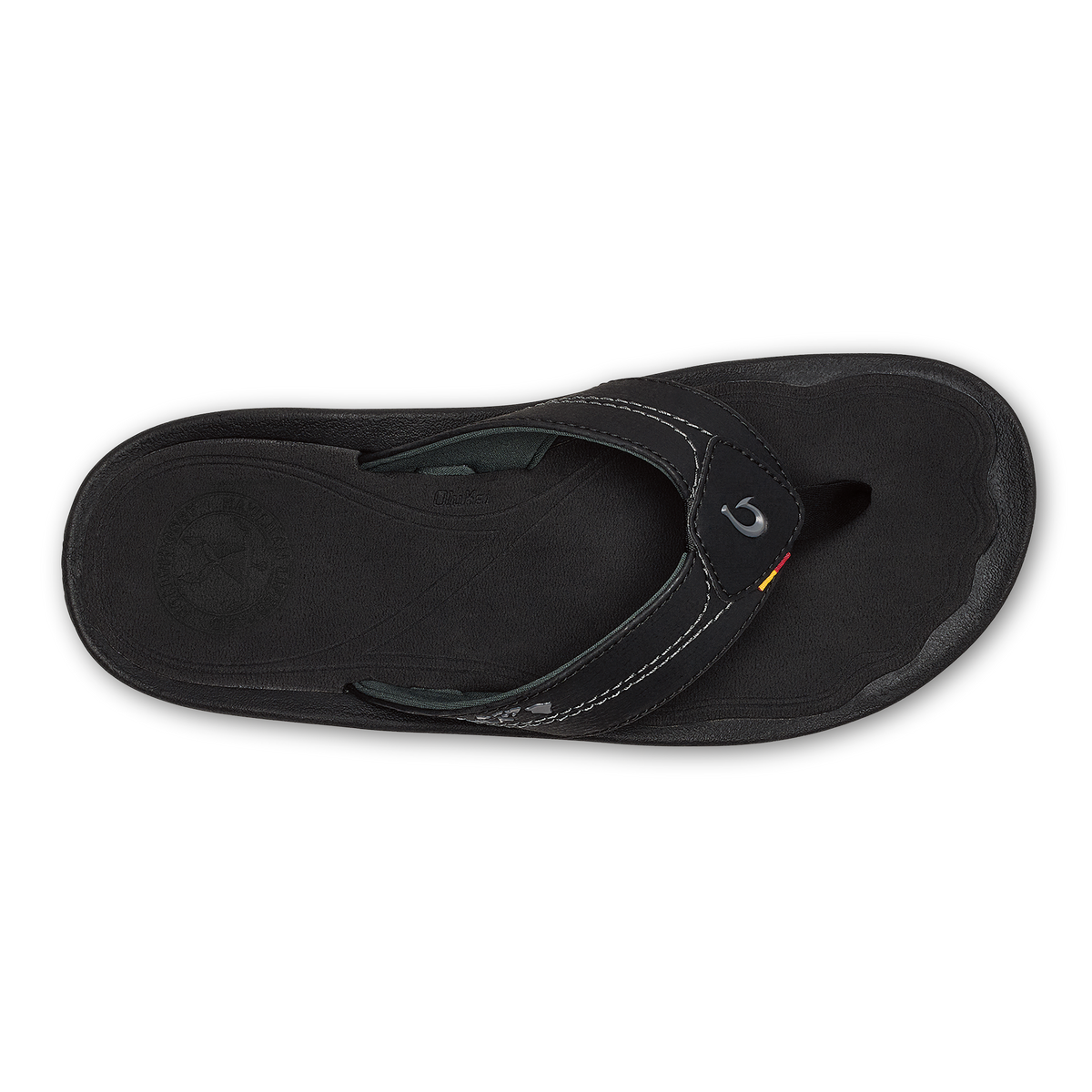 Kīpī Men’s Comfortable Beach Sandals - Black