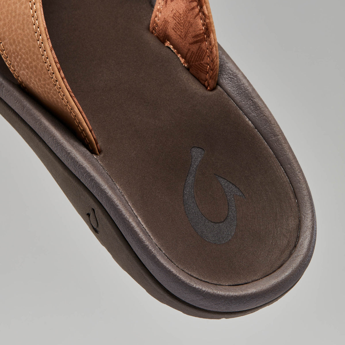 ‘Ohana Men's Best Selling Beach Sandals - Tan / Dark Java