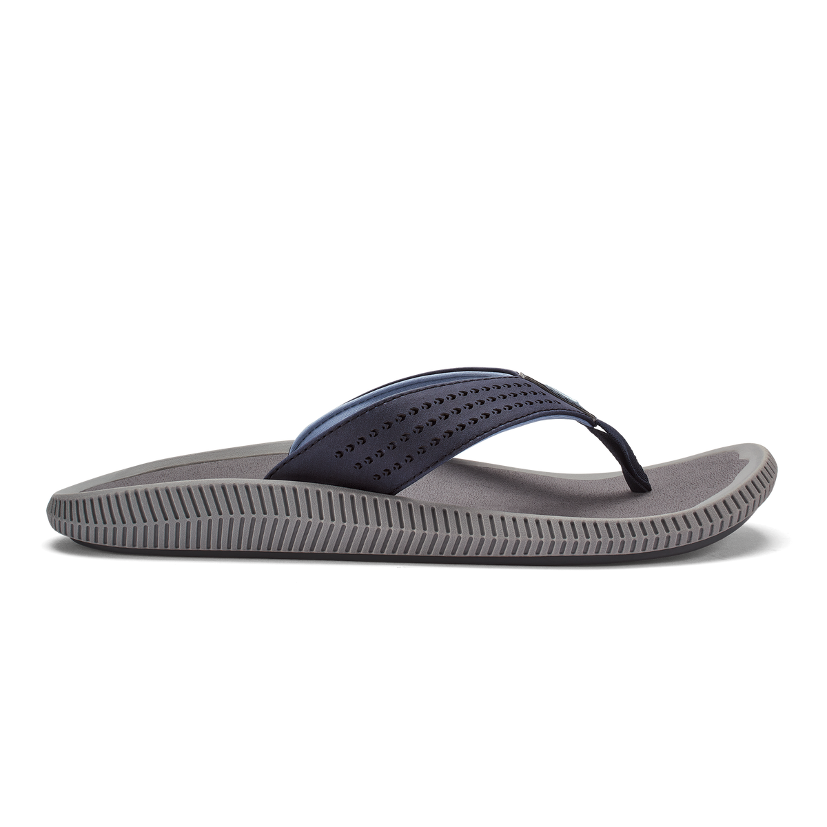 Ulele Men's Beach Sandals - Blue Depth / Charcoal
