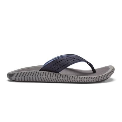 Ulele Men's Beach Sandals - Blue Depth / Charcoal