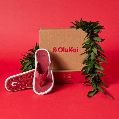 Ulele - Off White / Deep Red
