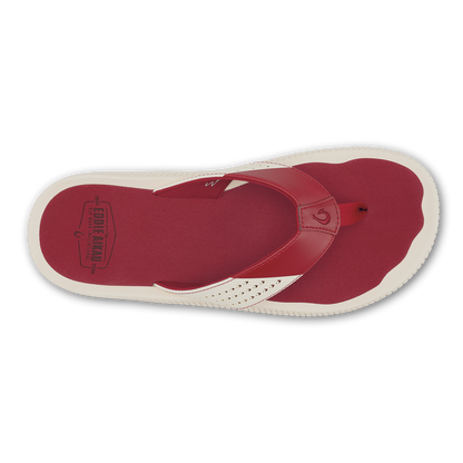 Ulele - Off White / Deep Red