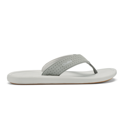 Ki‘i Men’s Water Ready Beach Sandals - Ash / Sterling
