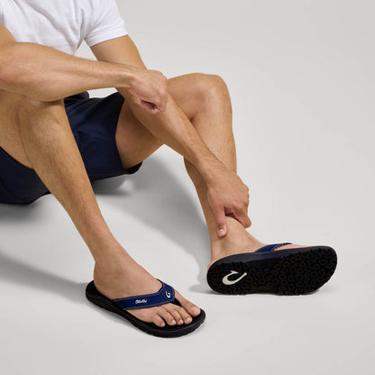 ‘Ohana Men's Beach Sandals - Navy / Onyx