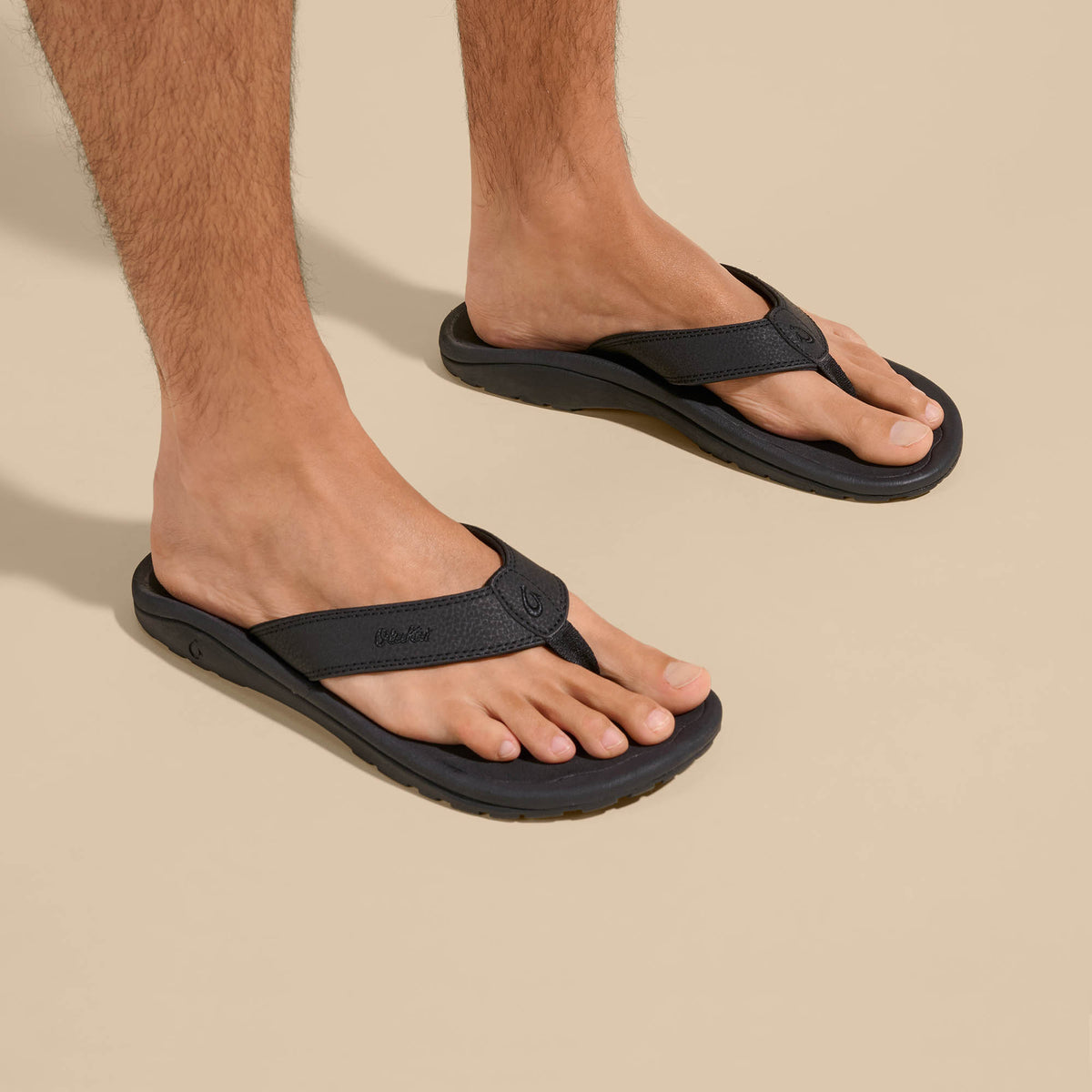 ‘Ohana Men's Best Selling Beach Sandals - Black