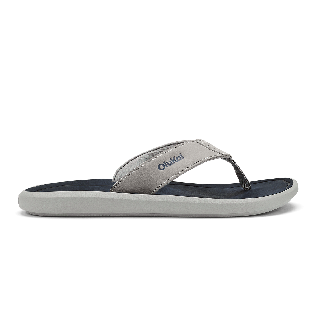 Pili Men’s Waterproof Leather Sandals - Ash / Mood Indigo