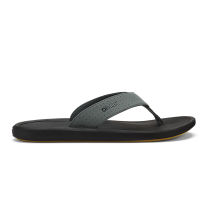 Ki‘i Men’s Water Ready Beach Sandals - Rock / Lava Rock