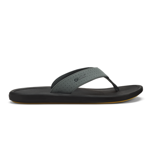 Ki‘i Men’s Water Ready Beach Sandals - Rock / Lava Rock