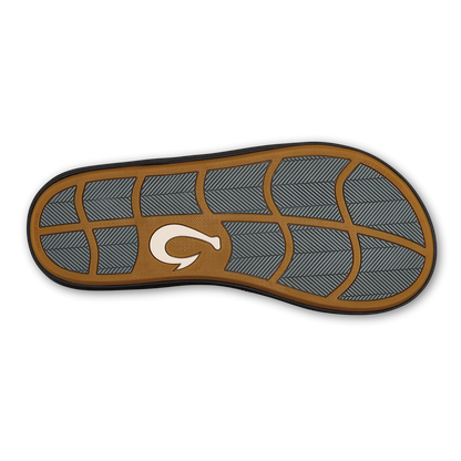 Ki‘i Men’s Water Ready Beach Sandals - Rock / Lava Rock