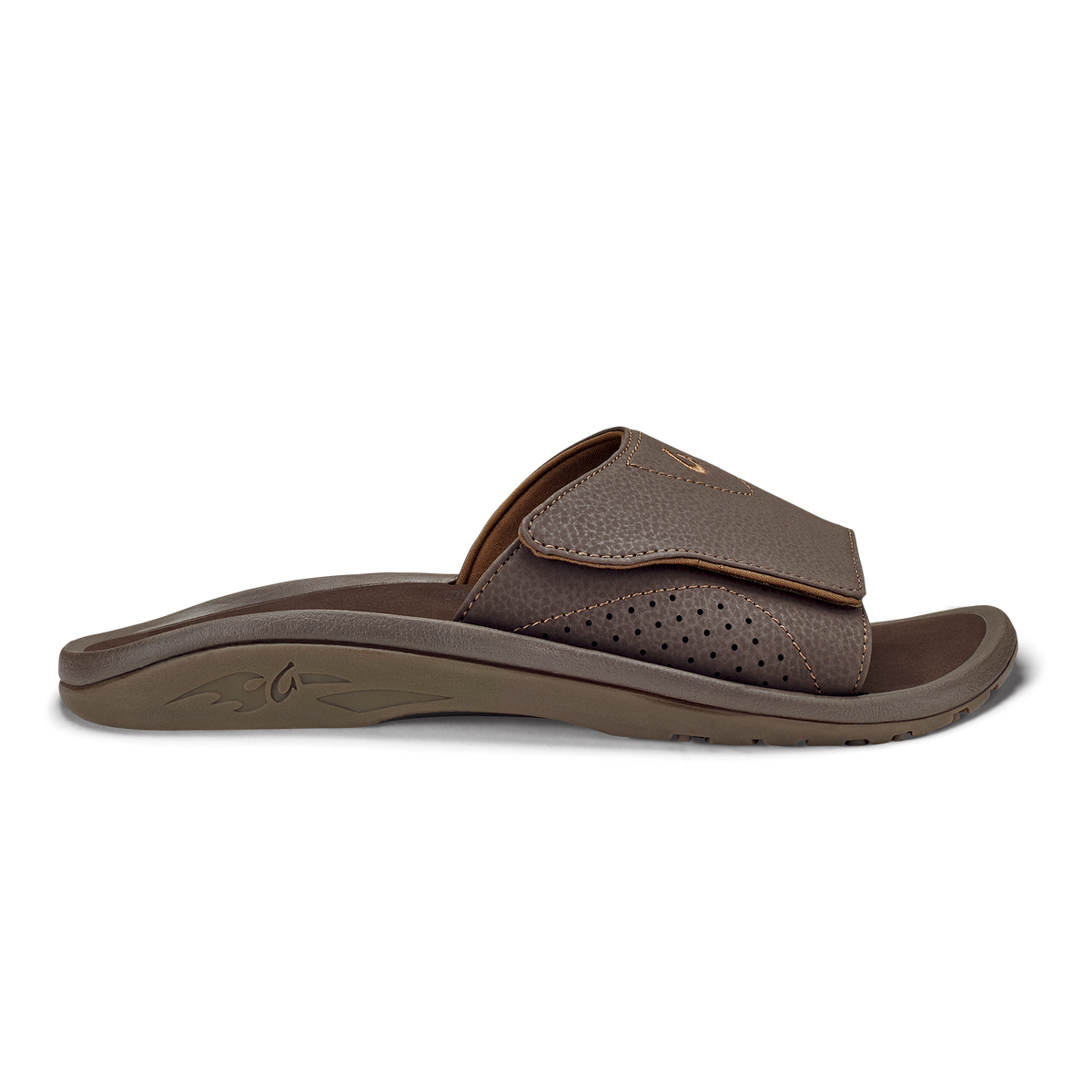 Nalu Slide Men's Beach Slide Sandals - Dark Java
