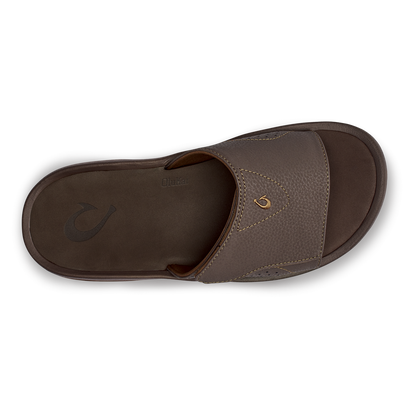 Nalu Slide Men's Beach Slide Sandals - Dark Java