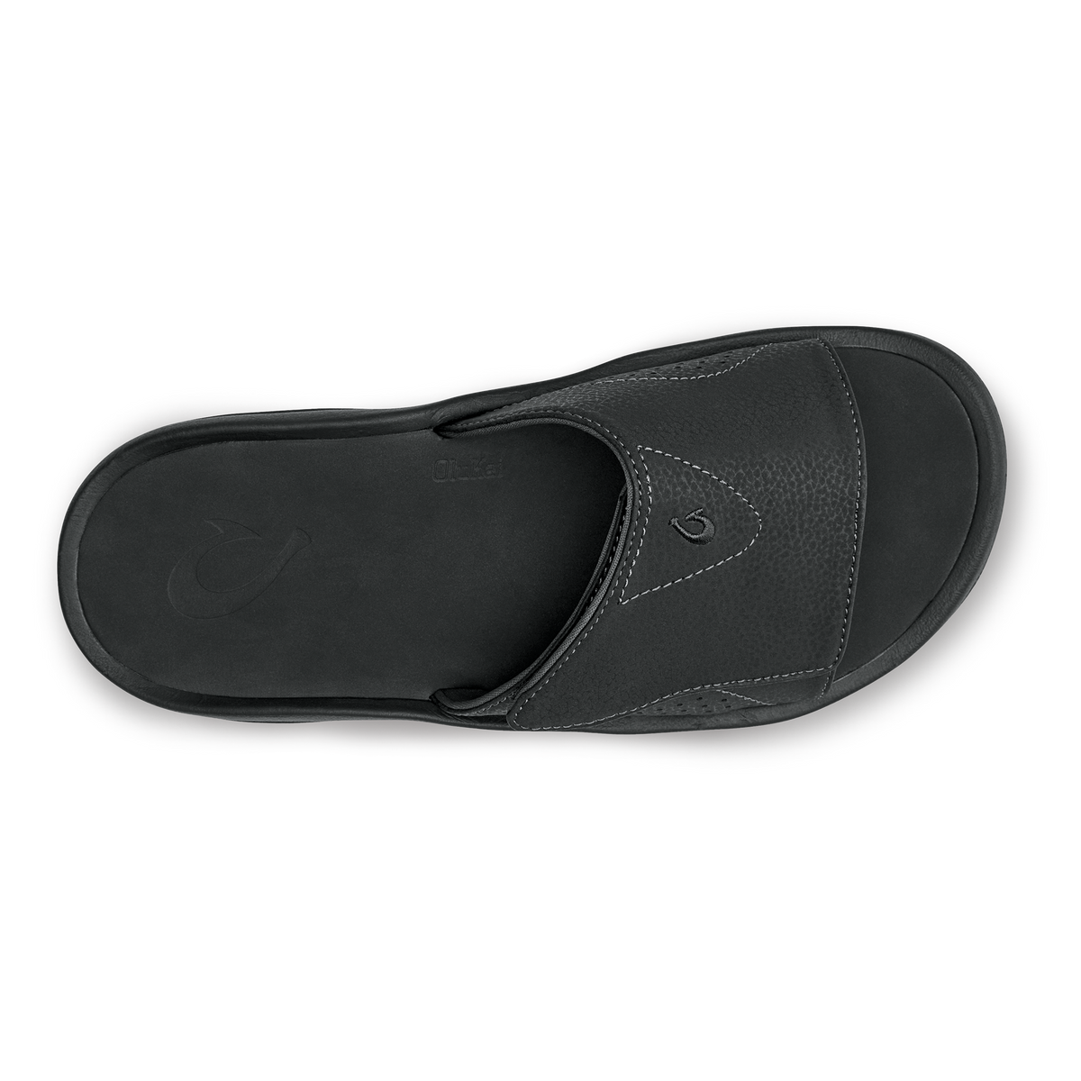 Nalu Slide Men's Beach Slide Sandals - Black