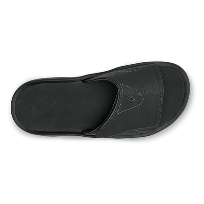 Nalu Slide Men's Beach Slide Sandals - Black