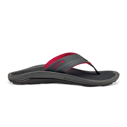 Kīpī Men’s Comfortable Beach Sandals - Dark Shadow