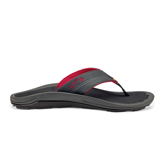 Kīpī Men’s Comfortable Beach Sandals - Dark Shadow
