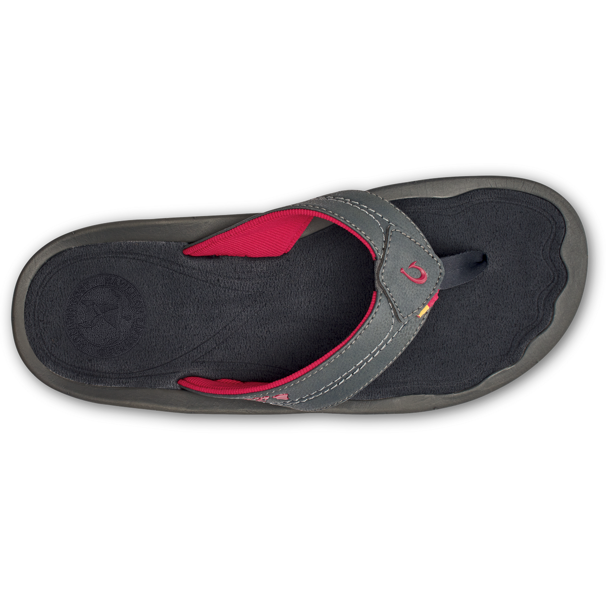 Kīpī Men’s Comfortable Beach Sandals - Dark Shadow