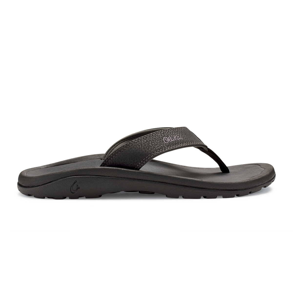 OluKai ‘Ohana - Black / Dark Shadow | Men's Beach Sandals