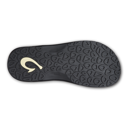 OluKai ‘Ohana - Black / Dark Shadow | Men's Beach Sandals
