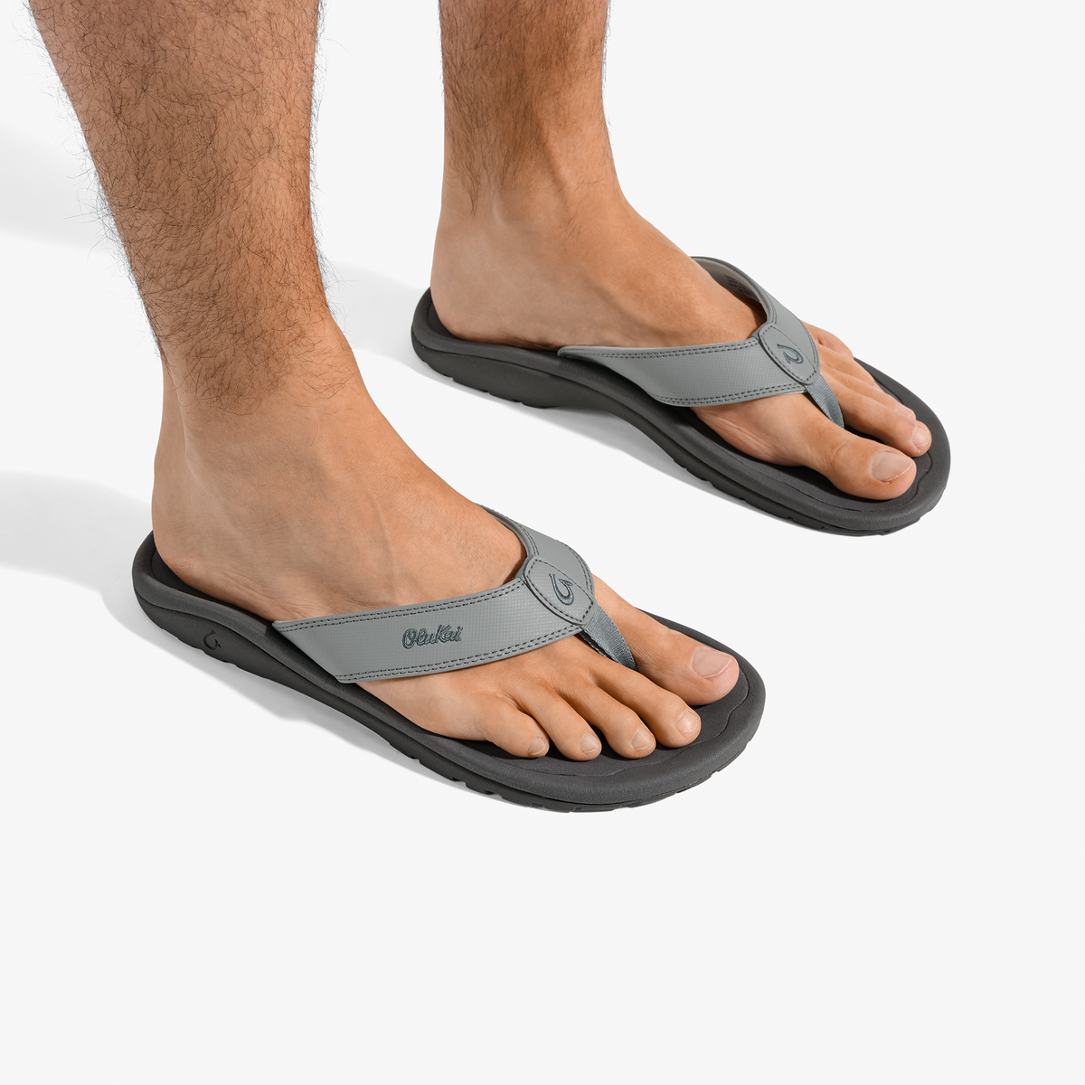 ‘Ohana Men's Best Selling Beach Sandals - Ash / Rock