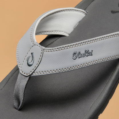 ‘Ohana Men's Best Selling Beach Sandals - Ash / Rock