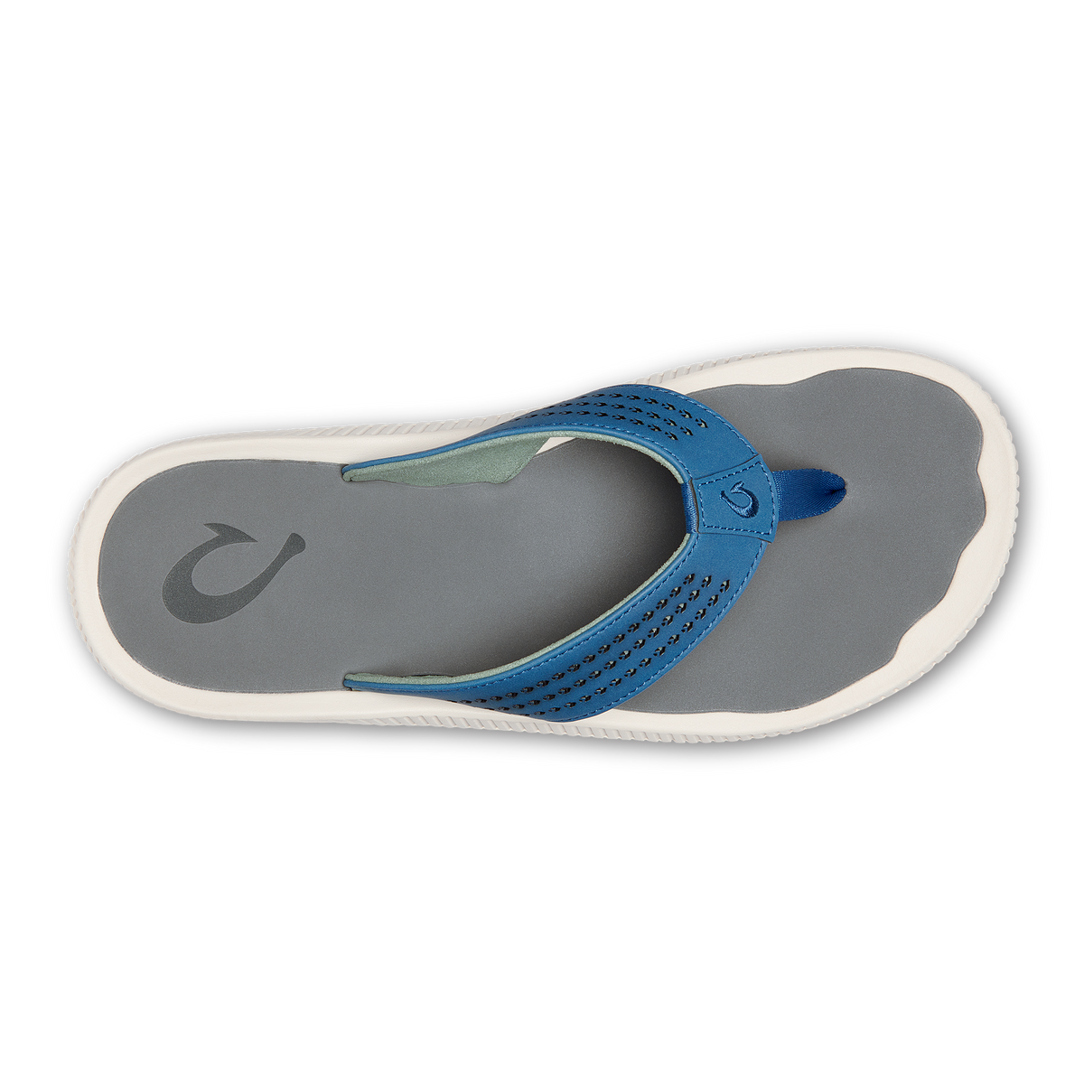 Ulele Men's Beach Sandals - Slate Blue / Charcoal