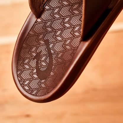 ‘Ilikai Men‘s Leather Sandals - Toffee