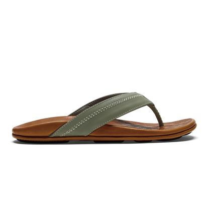 Hiapo - Odyssey Grey / Sahara Men’s Leather Beach Sandals