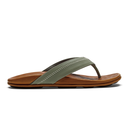 Hiapo - Odyssey Grey / Sahara Men’s Leather Beach Sandals