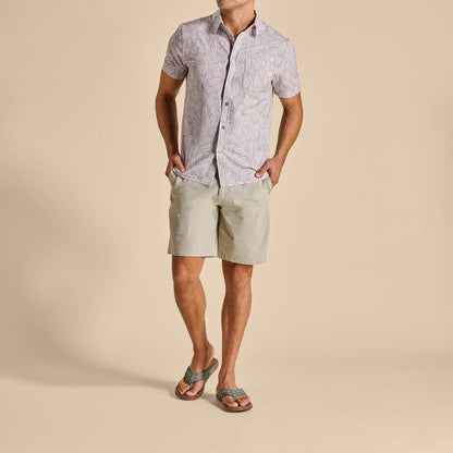 Hiapo - Odyssey Grey / Sahara Men’s Leather Beach Sandals
