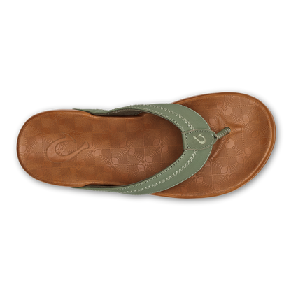 Hiapo - Odyssey Grey / Sahara Men’s Leather Beach Sandals
