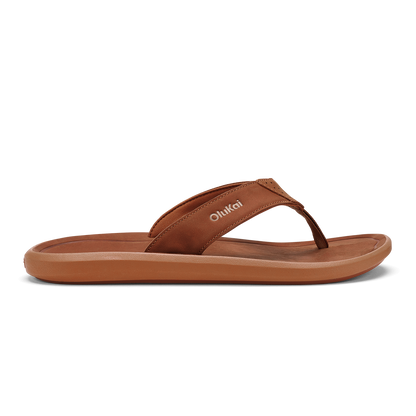 Pili Men’s Waterproof Leather Sandals - Fox