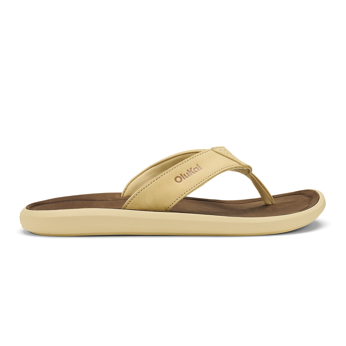 Pili Men’s Waterproof Leather Sandals - Toasted Coconut / Tan