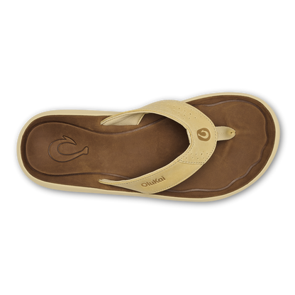 Pili Men’s Waterproof Leather Sandals - Toasted Coconut / Tan