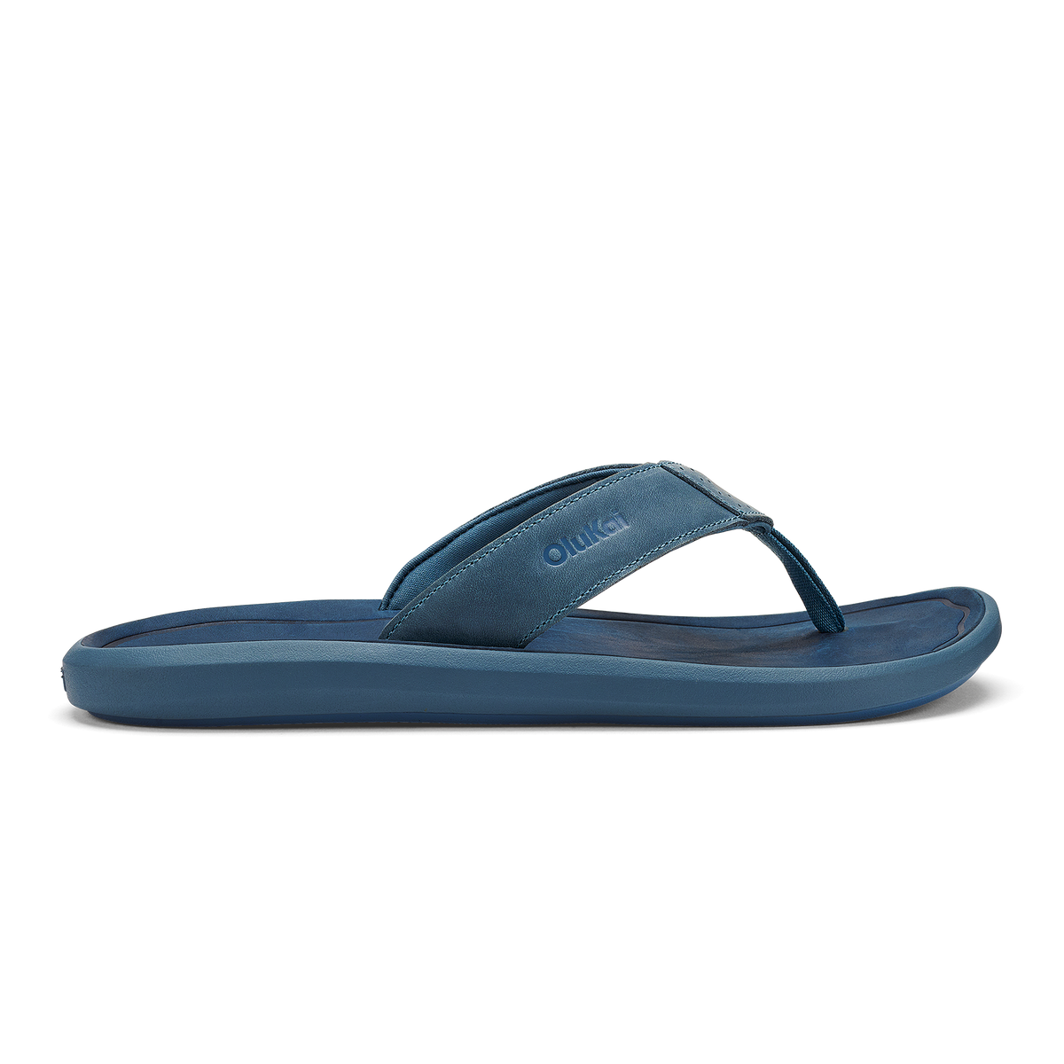 Pili Men’s Waterproof Leather Sandals - Blue Fog / Coastal Blue