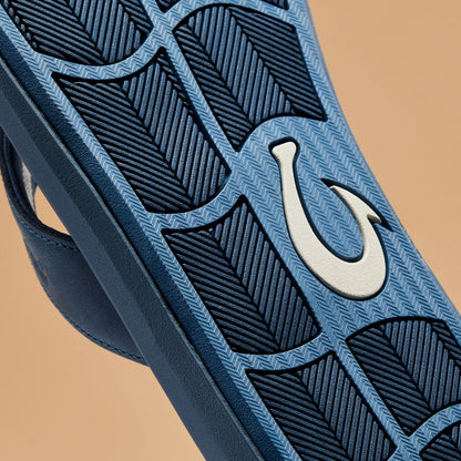 Pili Men’s Waterproof Leather Sandals - Blue Fog / Coastal Blue