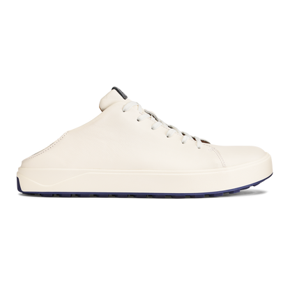 Wai‘alae Men’s Waterproof Leather Golf Shoes - White