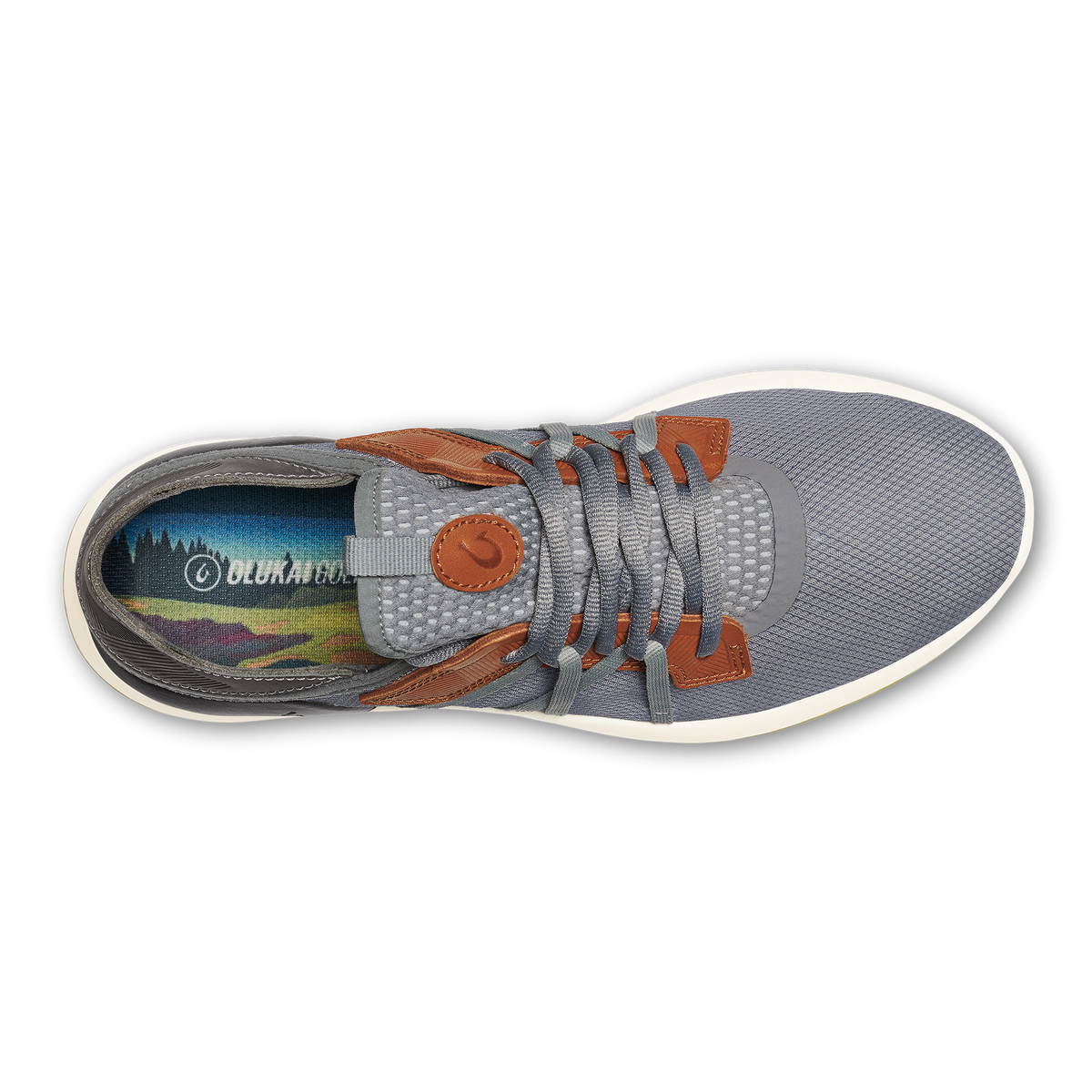Manele Men’s Breathable Golf Shoes - Poi / Charcoal
