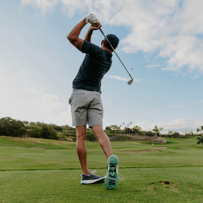 Mākena Men’s Waterproof Golf Shoes - Mood Indigo