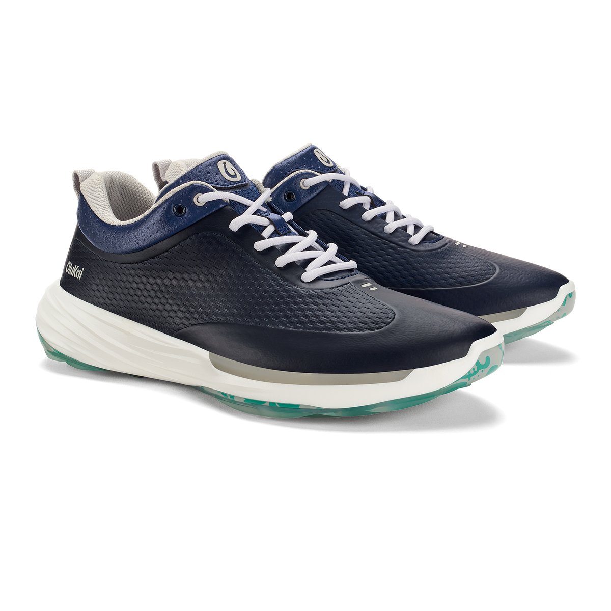 Mākena Men’s Waterproof Golf Shoes - Mood Indigo