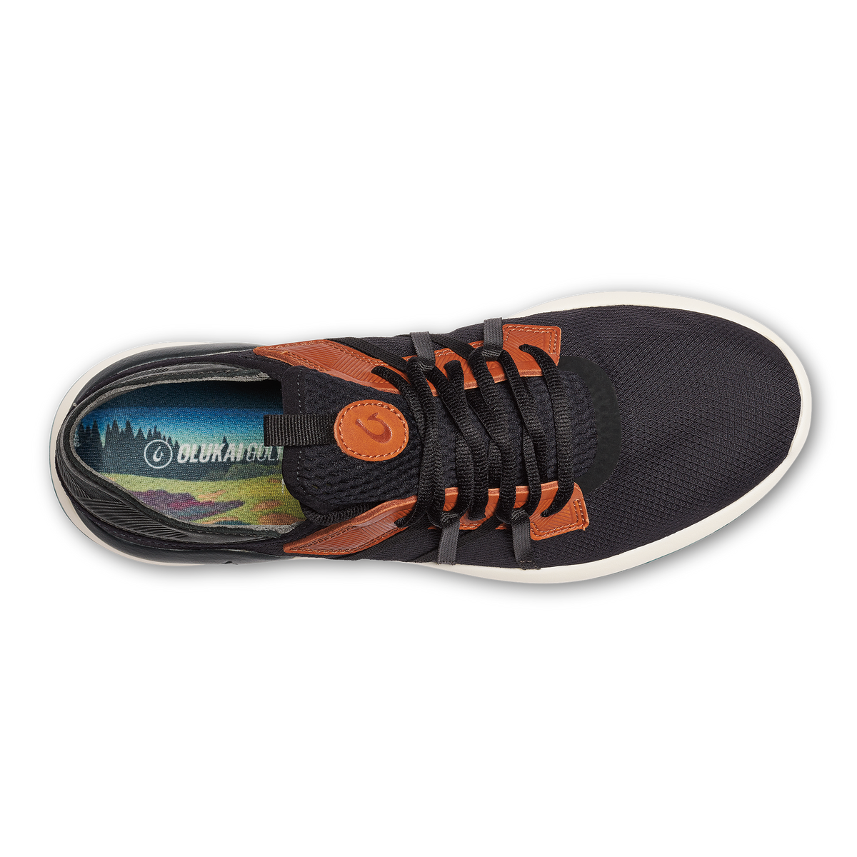 Manele Men’s Breathable Golf Shoes - Black / Dark Shadow