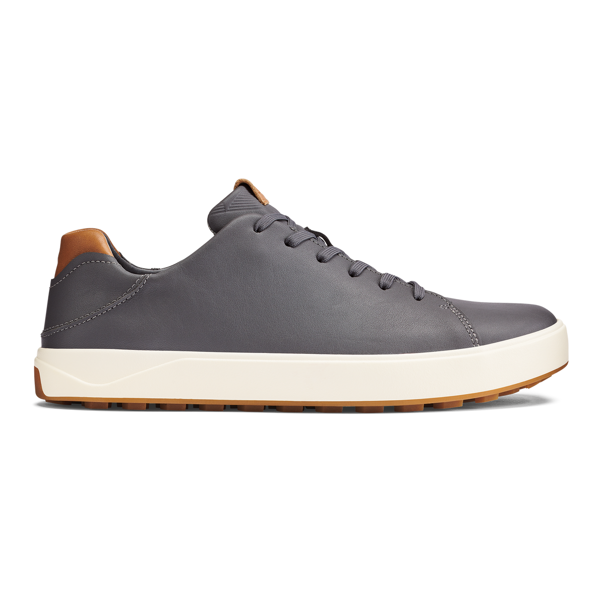 Wai‘alae Men’s Waterproof Leather Golf Shoes - Stone