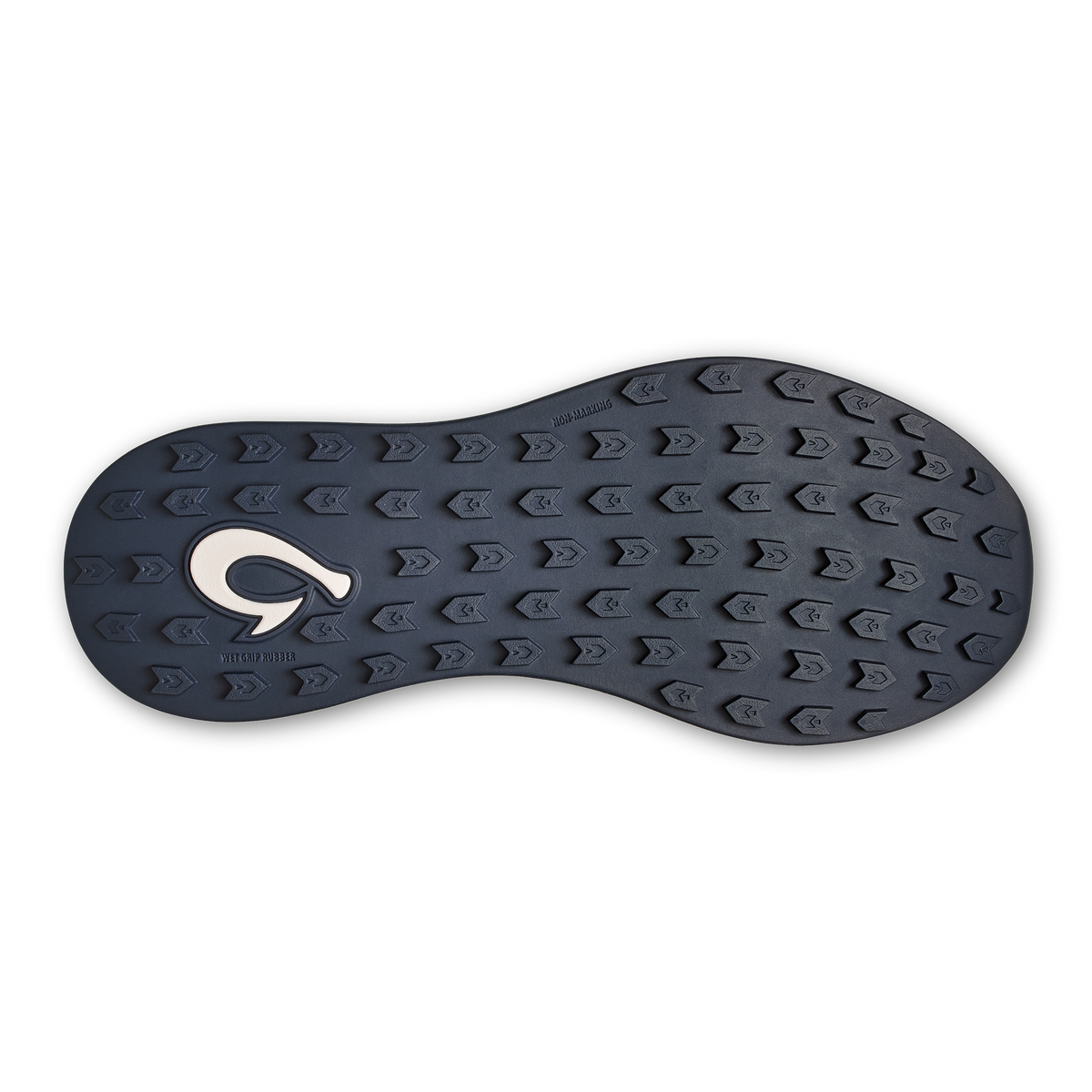Manele Men’s Breathable Golf Shoes - Bright White / Mood Indigo