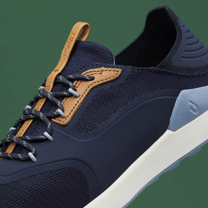 OluKai Kā‘anapali Men’s Golf Shoe - Trench Blue / Sea Ice