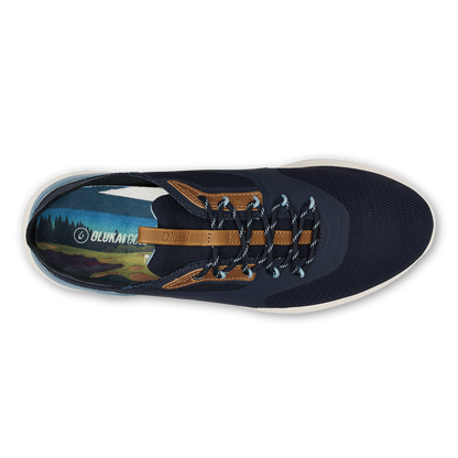 OluKai Kā‘anapali Men’s Golf Shoe - Trench Blue / Sea Ice