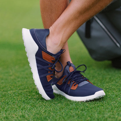 Manele Men’s Breathable Golf Shoes - Trench Blue