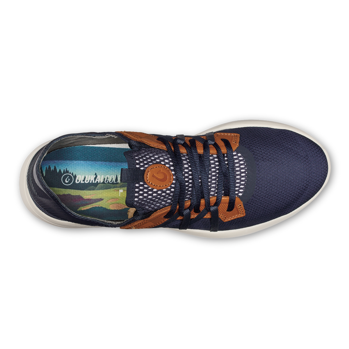 Manele Men’s Breathable Golf Shoes - Trench Blue